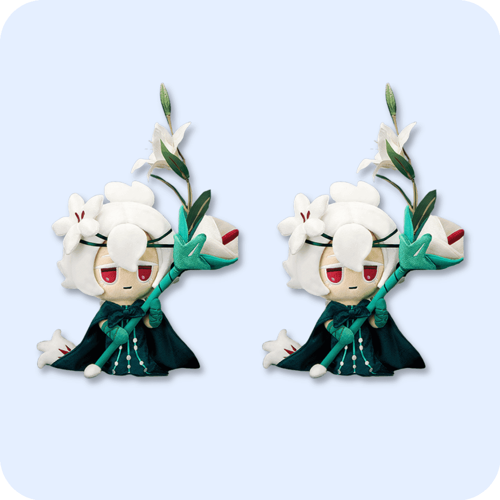 White Lily Plush 2PCS White Lily Plush 2PCS