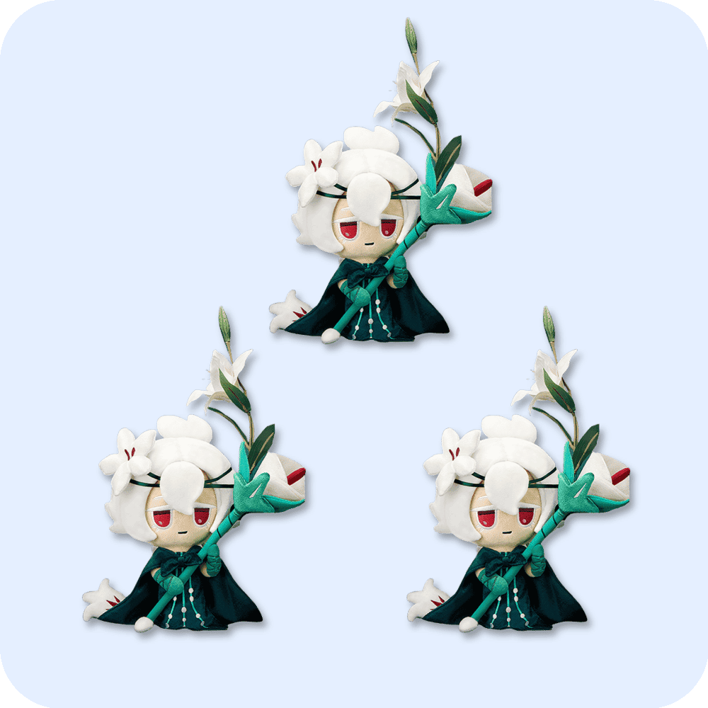 White Lily Plush 3PCS White Lily Plush 3PCS